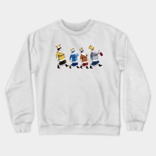 Roy, Max, Rick, Ben Happy wise men Crewneck Sweatshirt